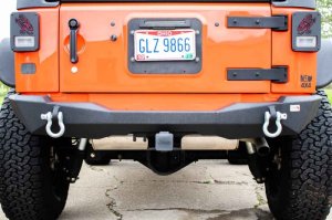 Jeep Wrangler Unlimited JKU Rear Bumper - Fishbone Offroad - Mako - `07-`18